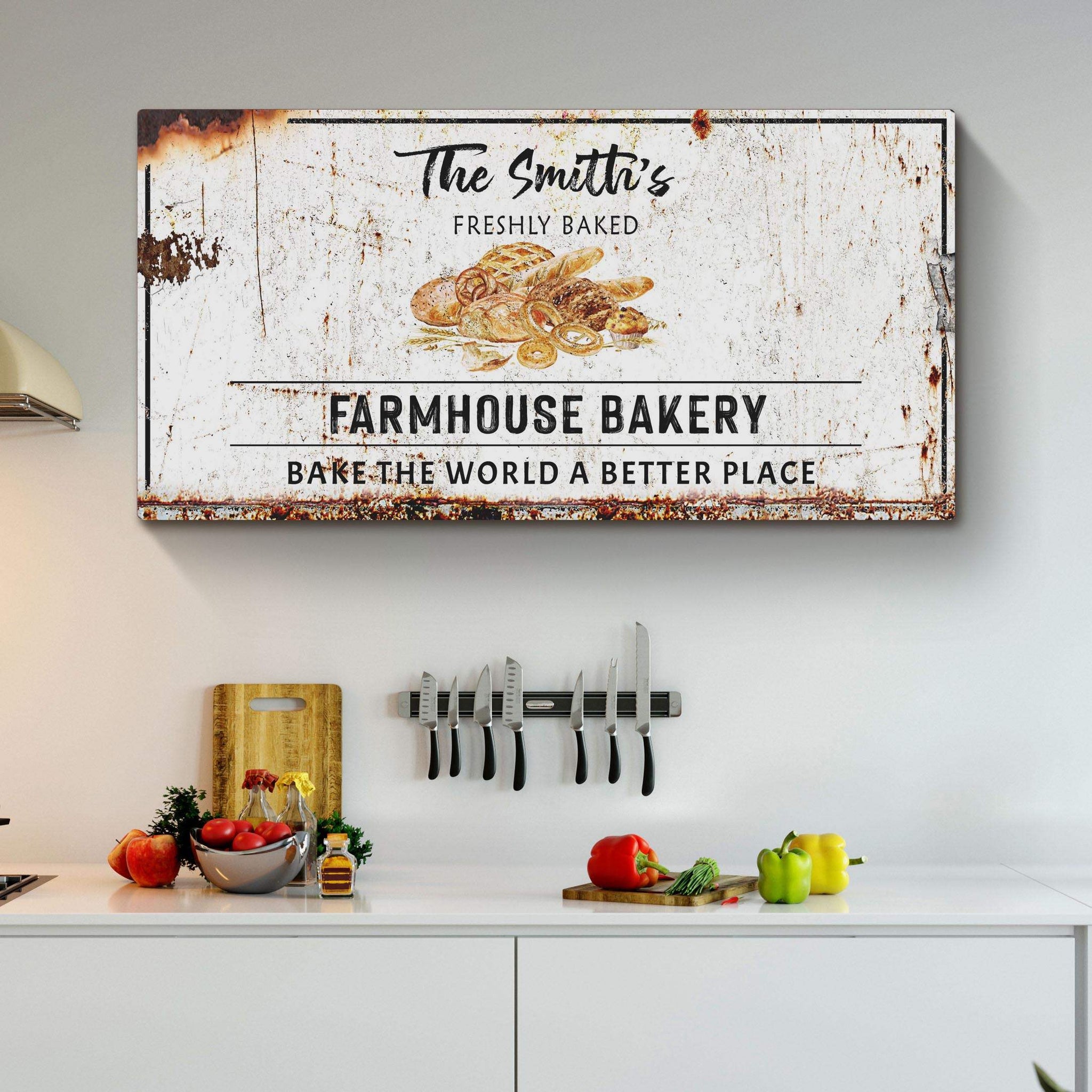 Farmhouse Bakery Sign - Tailored Canvases - Flyclothing LLC