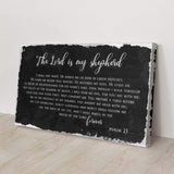 Psalm 23 - The Lord Is My Shepherd Sign IV - Tailored Canvases - Flyclothing LLC