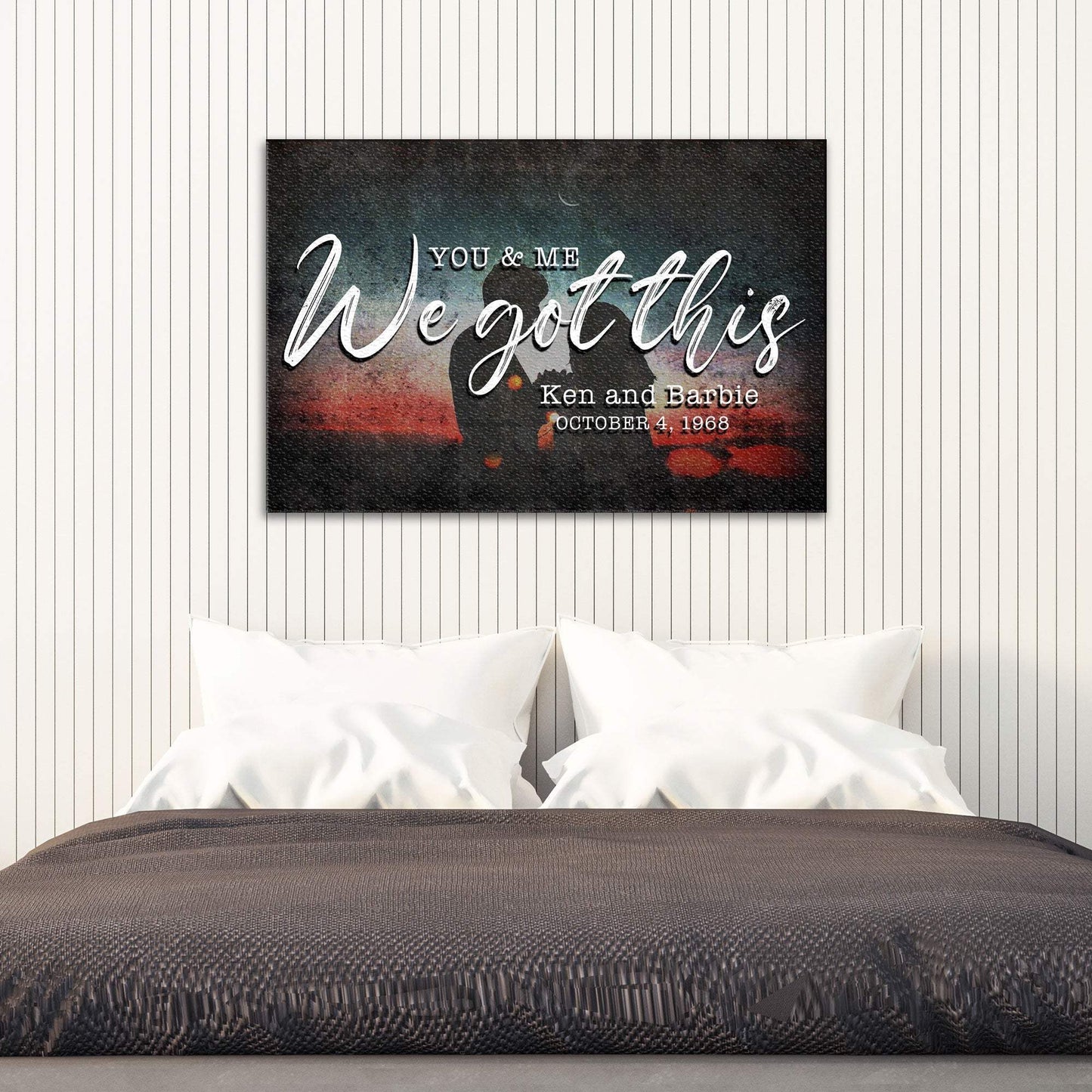 You And Me We Got This Couple Sign - Tailored Canvases - Flyclothing LLC