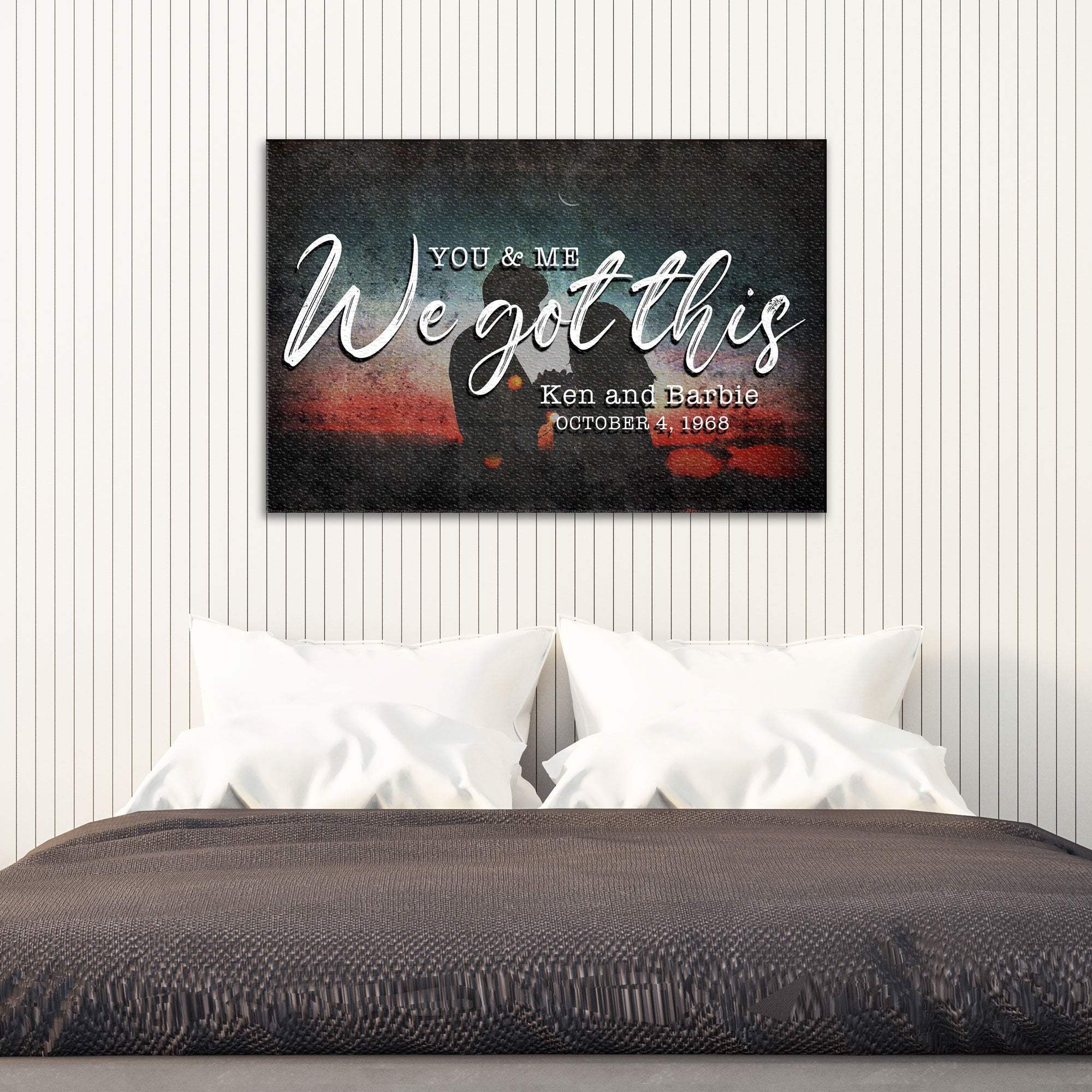 You And Me We Got This Couple Sign - Tailored Canvases - Flyclothing LLC