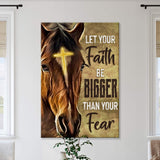 Christian Horse Painting Sign - Tailored Canvases - Flyclothing LLC