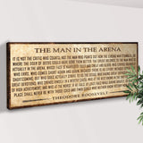 The Man In The Arena Sign V - Tailored Canvases - Flyclothing LLC