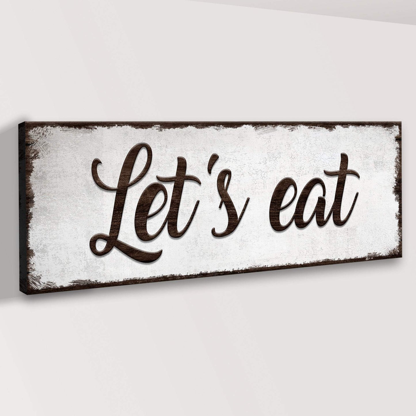 Let's Eat Sign - Tailored Canvases - Flyclothing LLC