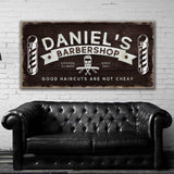 Barbershop Sign - Tailored Canvases - Flyclothing LLC