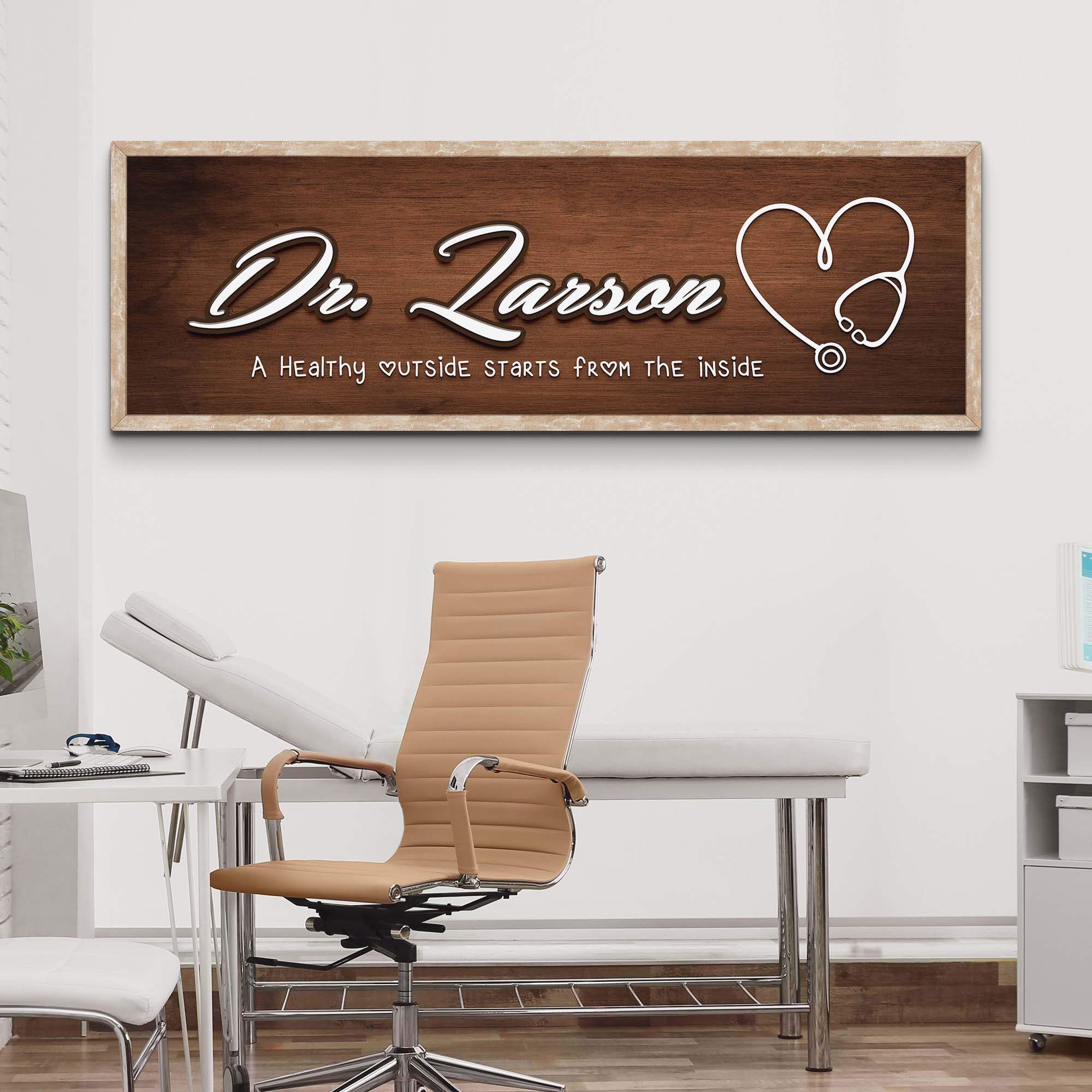 Doctor Name Sign - Tailored Canvases - Flyclothing LLC
