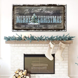 Merry Christmas Sign - Tailored Canvases - Flyclothing LLC
