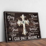 I Can Only Imagine Jesus Sign - Tailored Canvases - Flyclothing LLC