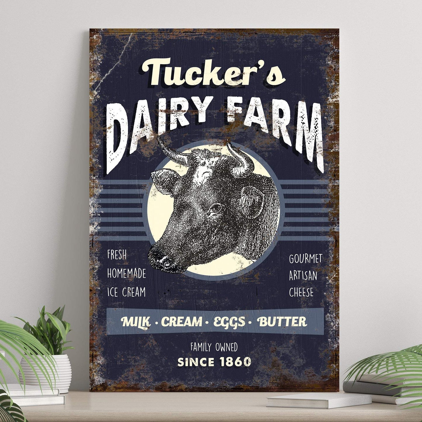 Dairy Farm Sign - Tailored Canvases - Flyclothing LLC
