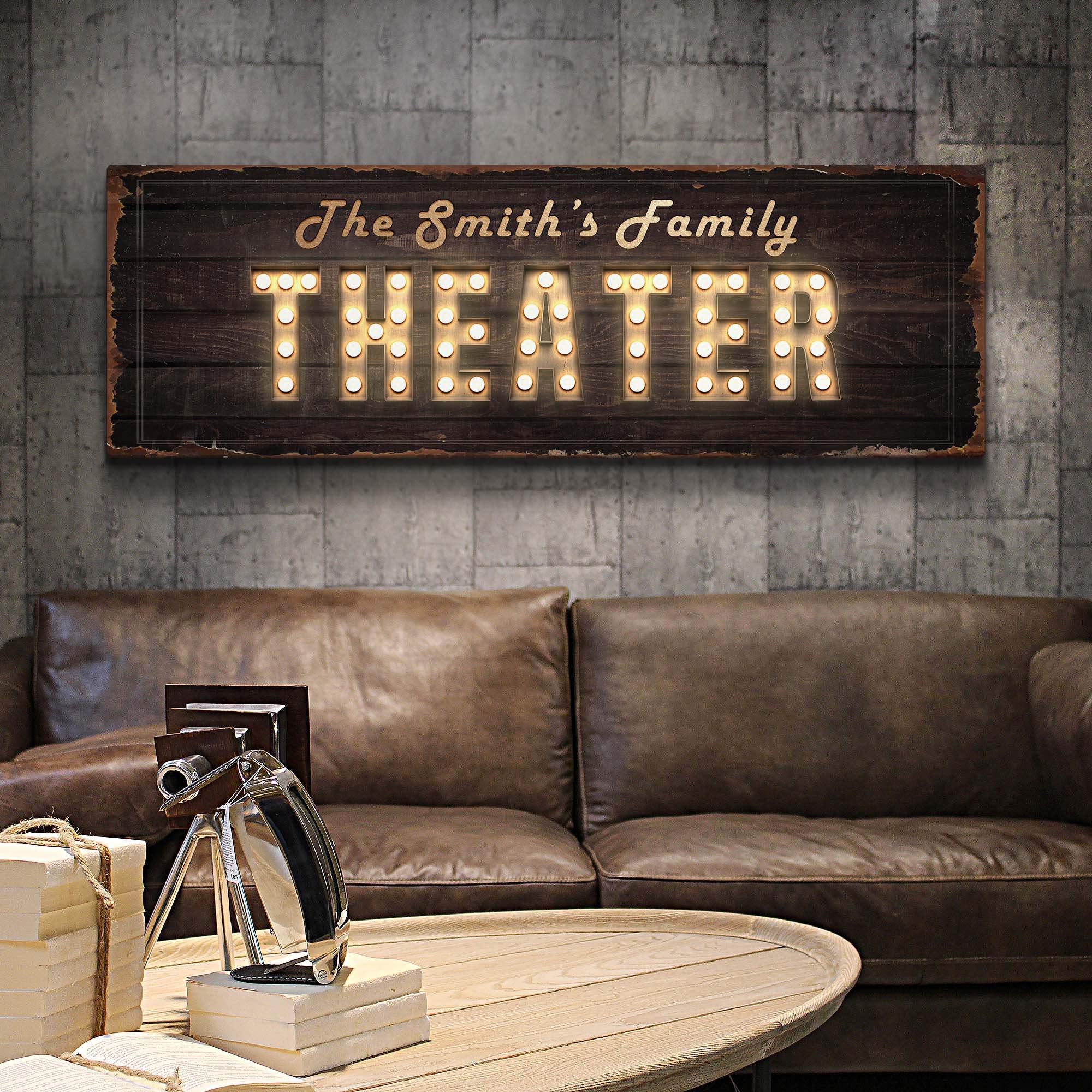 Theater Sign - Tailored Canvases - Flyclothing LLC