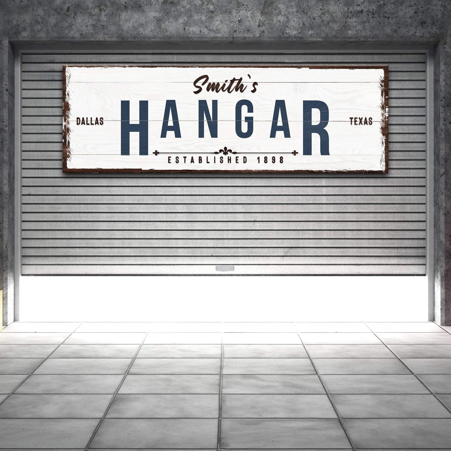 Hangar Sign - Tailored Canvases - Flyclothing LLC