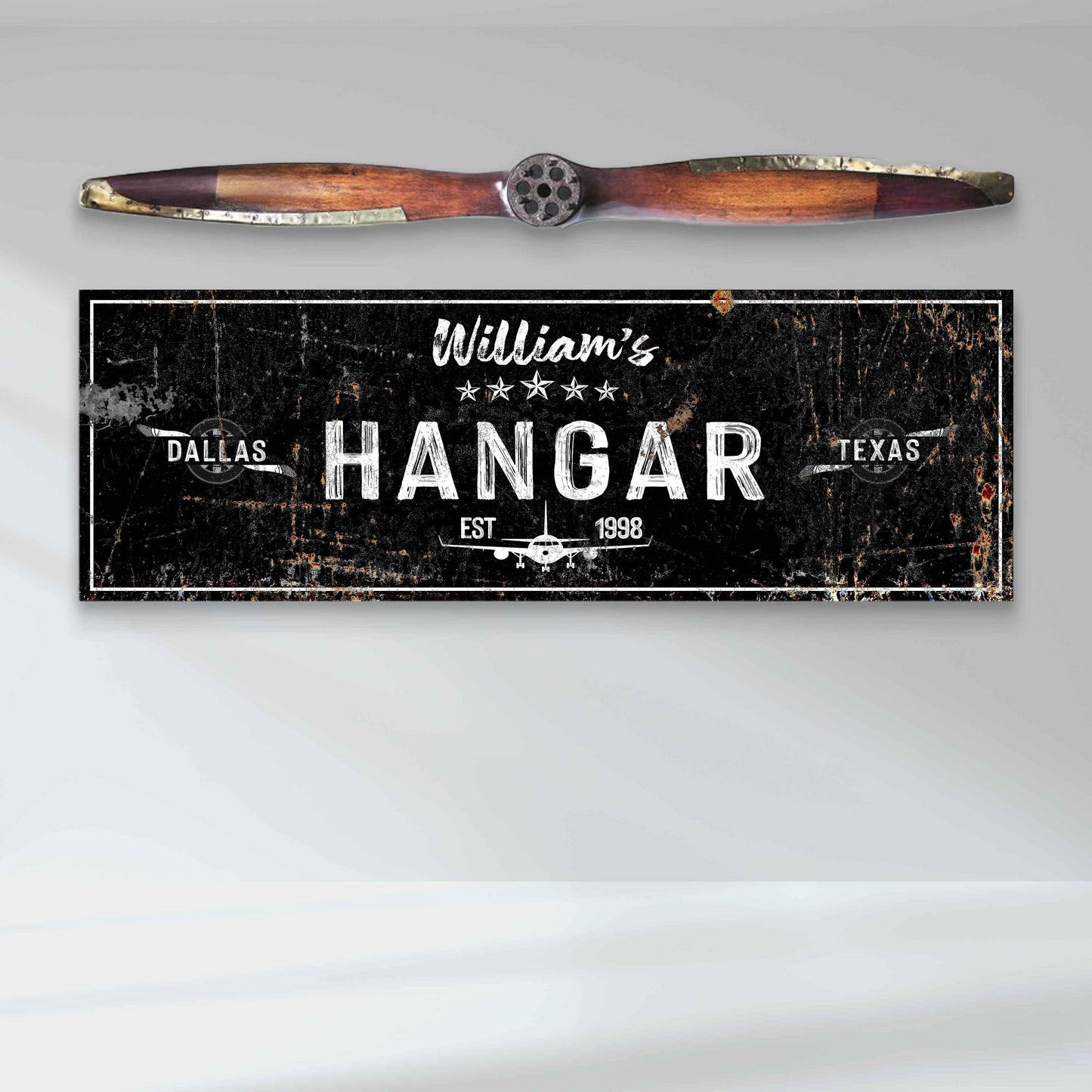 Hangar Sign II - Tailored Canvases - Flyclothing LLC