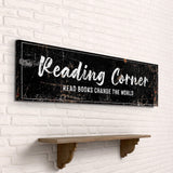 Reading Corner Sign - Tailored Canvases - Flyclothing LLC