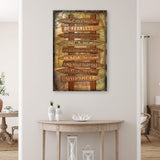 Pursue Your Passion Never Give Up Motivation Sign II - Tailored Canvases - Flyclothing LLC