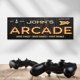 Arcade Enter Here Sign - Tailored Canvases - Flyclothing LLC