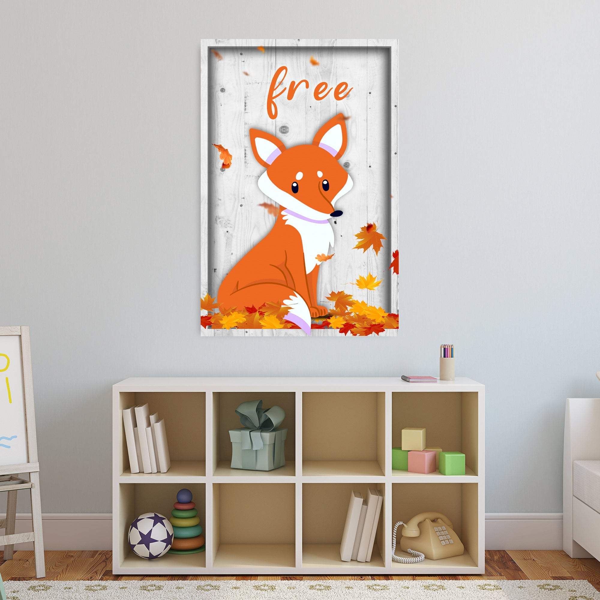 The Most Adorable Free Fox Sign - Tailored Canvases - Flyclothing LLC