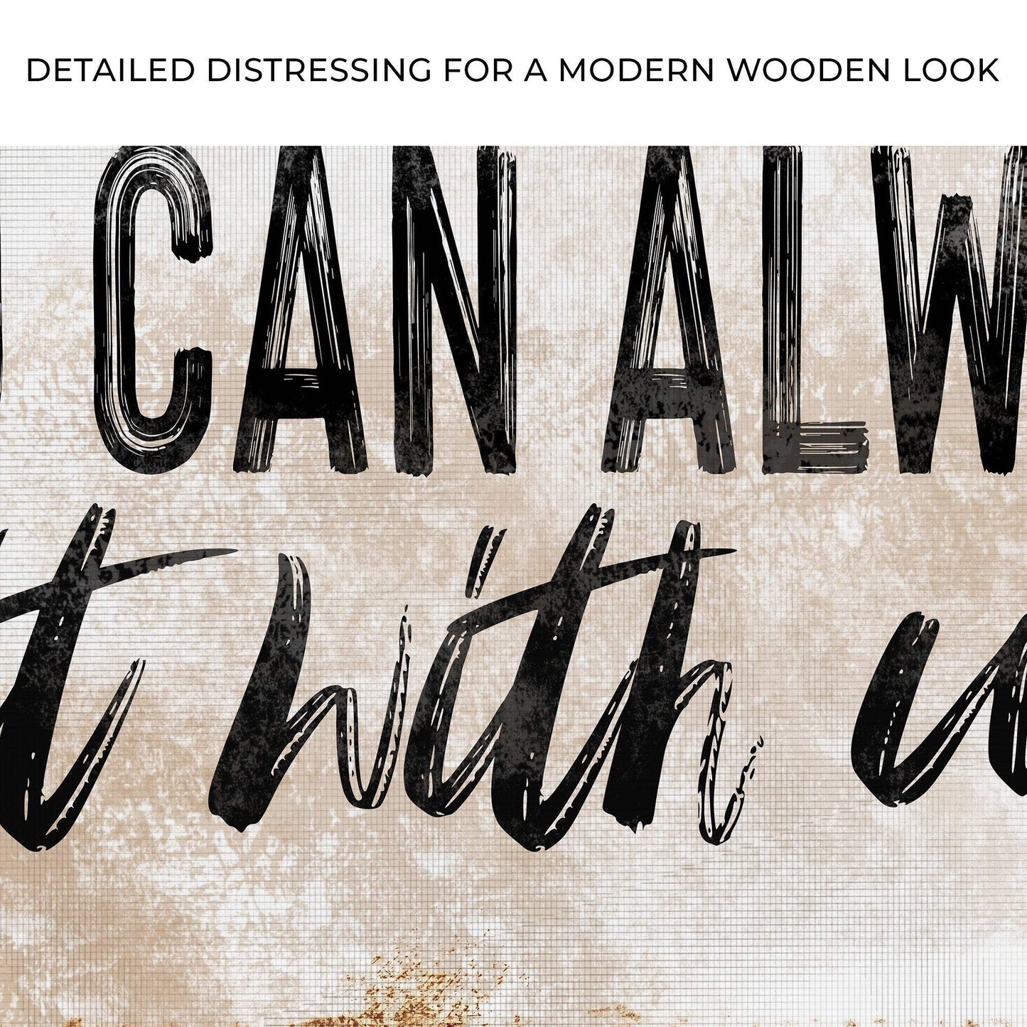 You Can Totally Sit With Us Sign II - Tailored Canvases - Flyclothing LLC