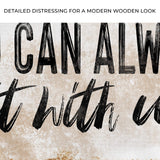 You Can Totally Sit With Us Sign II - Tailored Canvases - Flyclothing LLC