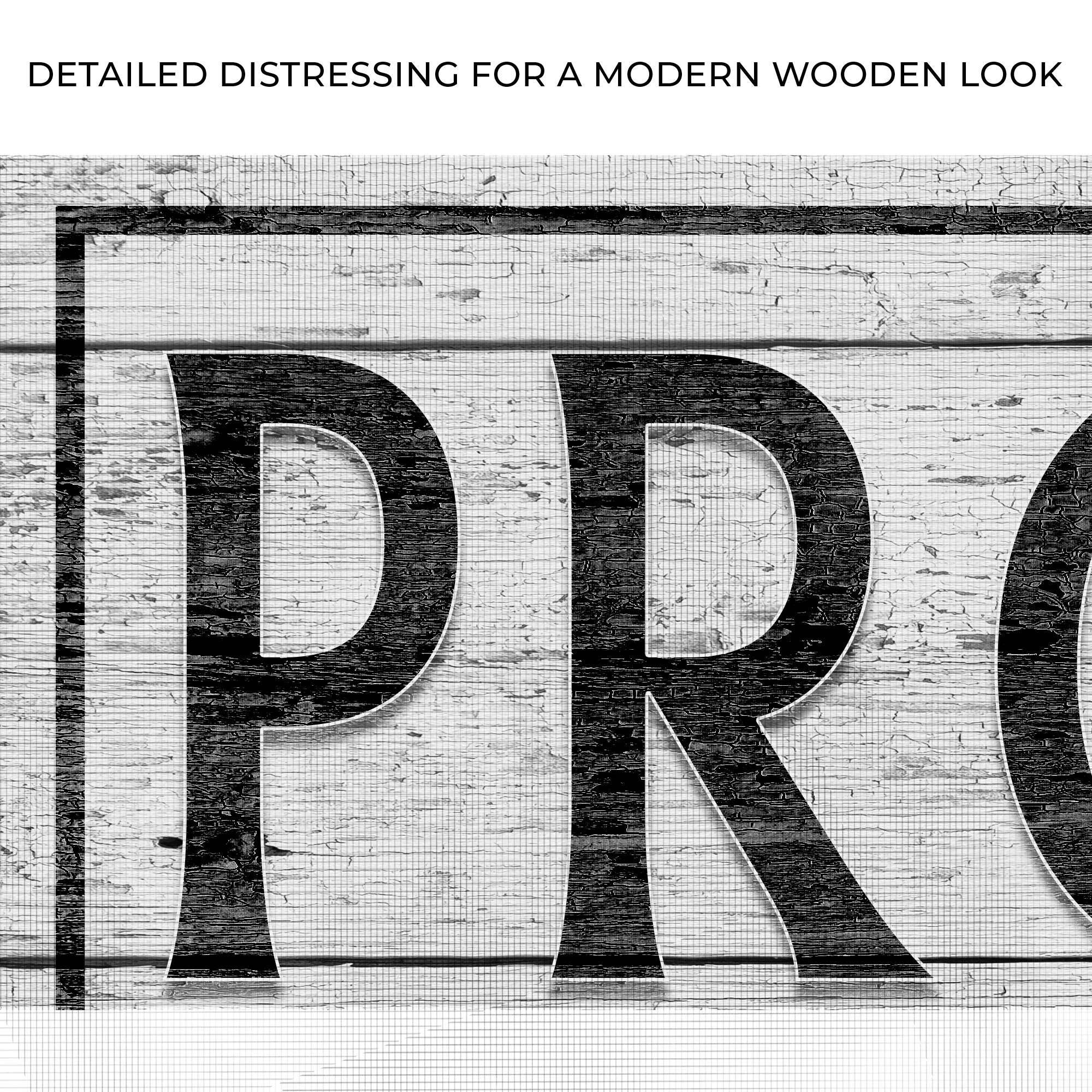 Progress Not Perfection Sign - Tailored Canvases - Flyclothing LLC