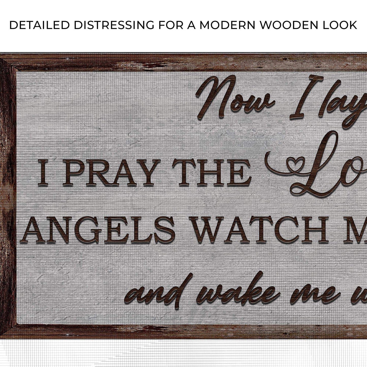 Now I Lay Me Down To Sleep Sign - Tailored Canvases - Flyclothing LLC