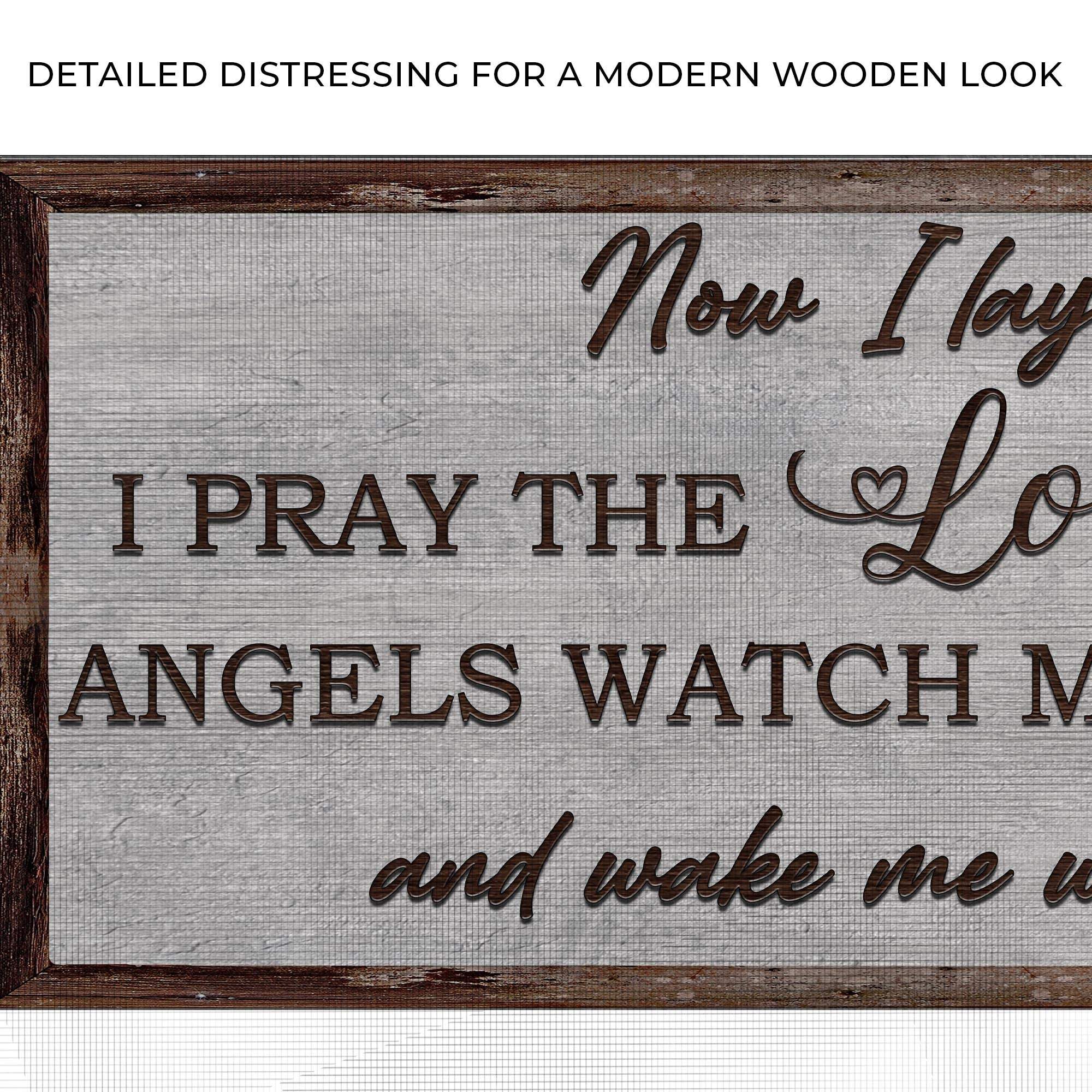 Now I Lay Me Down To Sleep Sign - Tailored Canvases - Flyclothing LLC