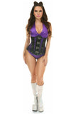 Daisy Corsets Top Drawer Steel Boned Fishnet Under Bust Corset - Daisy Corsets - Flyclothing LLC