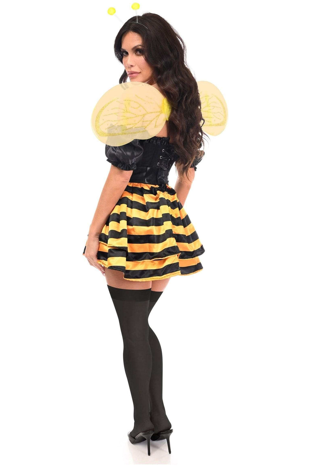 Daisy Corsets Top Drawer 4 PC Honey Bee Corset Costume - Daisy Corsets - Flyclothing LLC