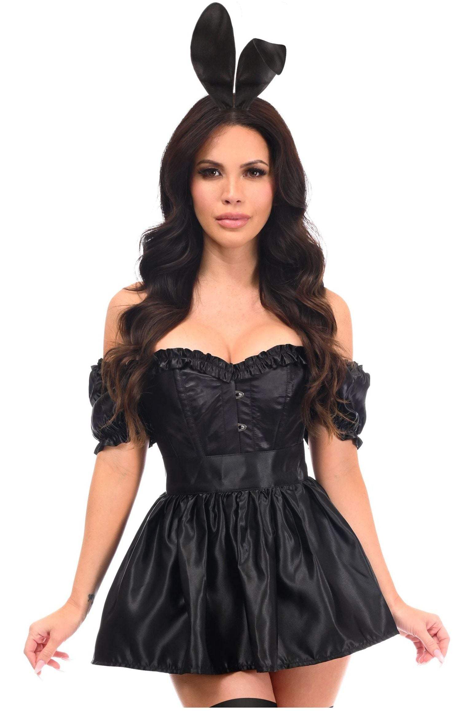 Daisy Corsets Top Drawer 4 PC Bunny Corset Costume - Daisy Corsets - Flyclothing LLC