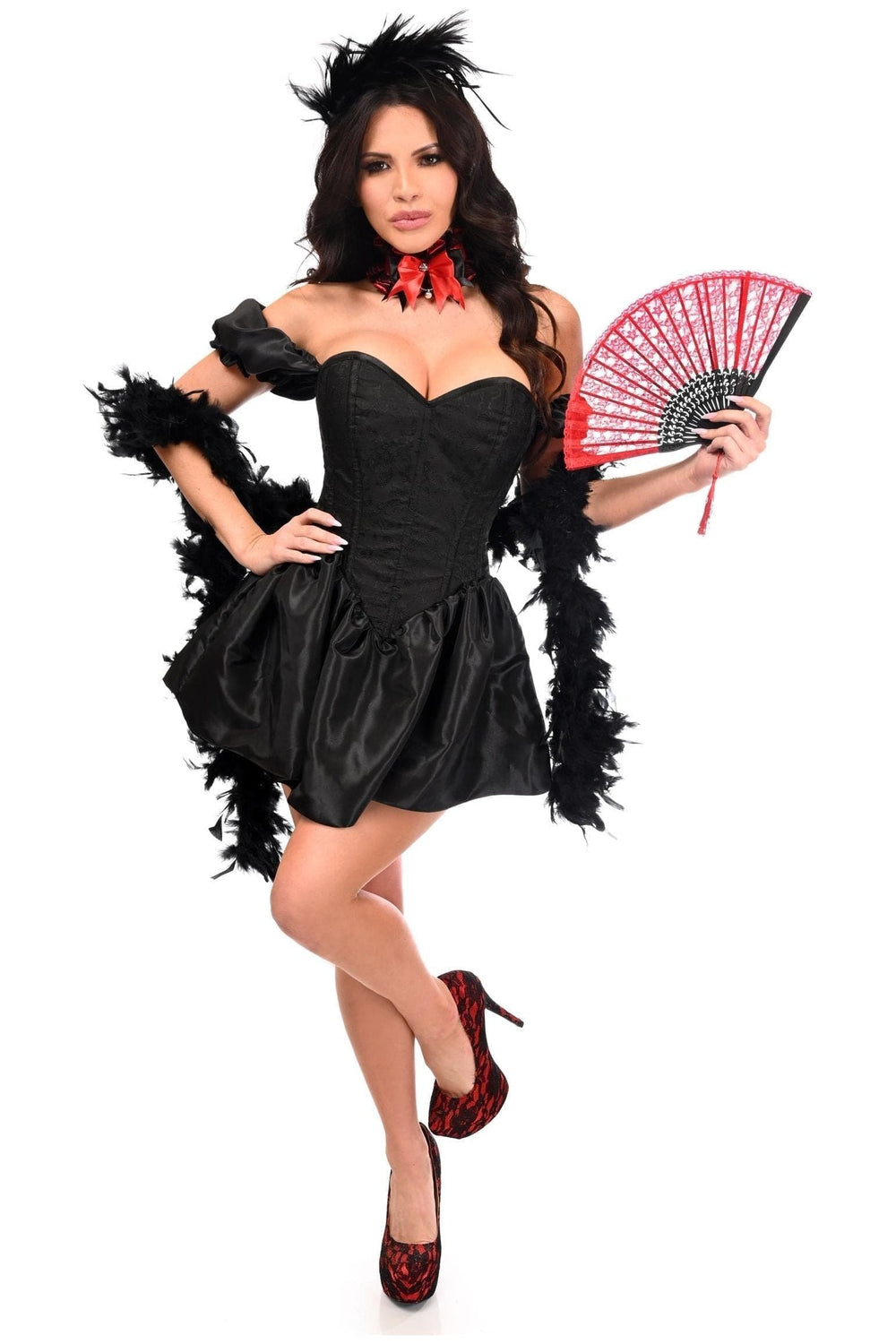 Daisy Corsets Top Drawer 5 PC Sexy Saloon Girl Corset Dress Costume - Daisy Corsets