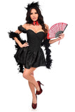Daisy Corsets Top Drawer 5 PC Sexy Saloon Girl Corset Dress Costume - Daisy Corsets