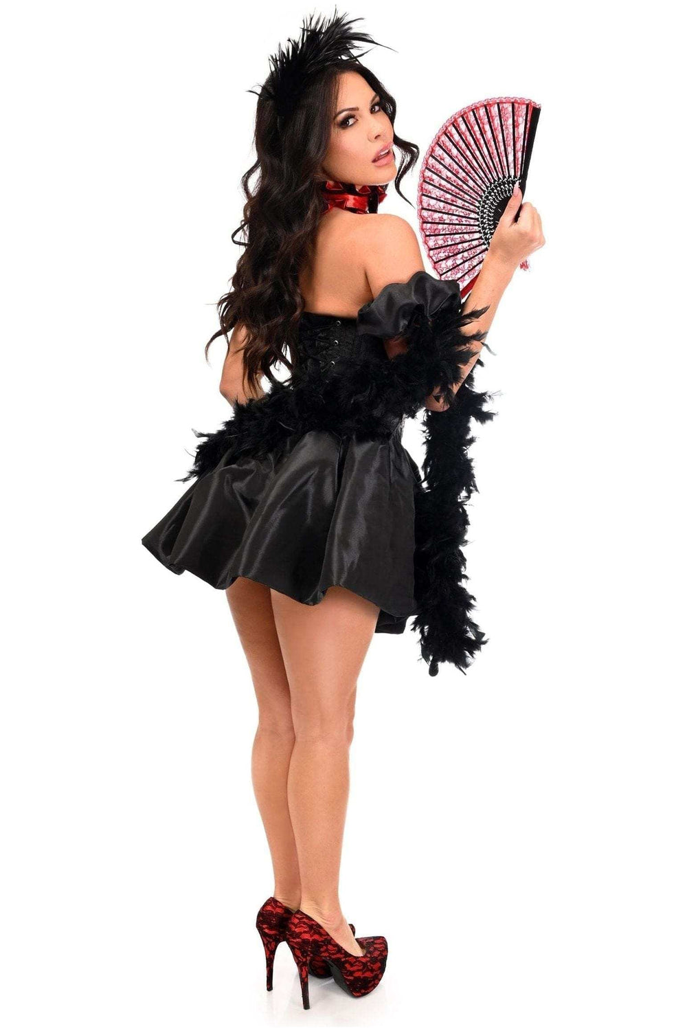 Daisy Corsets Top Drawer 5 PC Sexy Saloon Girl Corset Dress Costume - Daisy Corsets - Flyclothing LLC