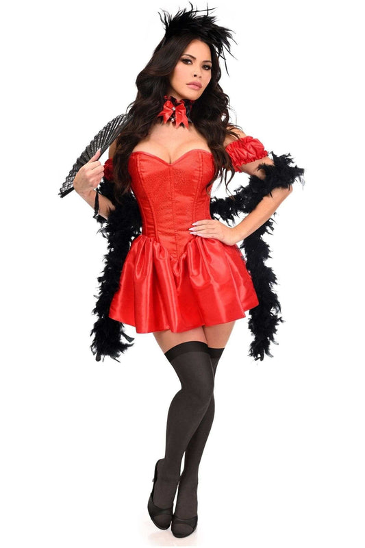 Daisy Corsets Top Drawer 5 PC Sexy Saloon Girl Corset Dress Costume - Daisy Corsets - Flyclothing LLC