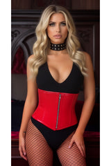 Top Drawer Red Patent Steel Boned Mini Cincher