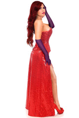 Daisy Corsets Top Drawer 3 PC Sexy Jessica Corset Costume - Daisy Corsets - Flyclothing LLC