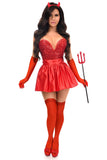 Daisy Corsets Top Drawer 5 PC Premium Devil Corset Costume - Daisy Corsets