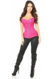 Daisy Corsets Top Drawer Fuchsia Brocade Steel Boned Corset - Daisy Corsets - Flyclothing LLC