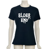 Glow in the Dark Elder Emo Black Tee Shirt - BodyCandy - Flyclothing LLC