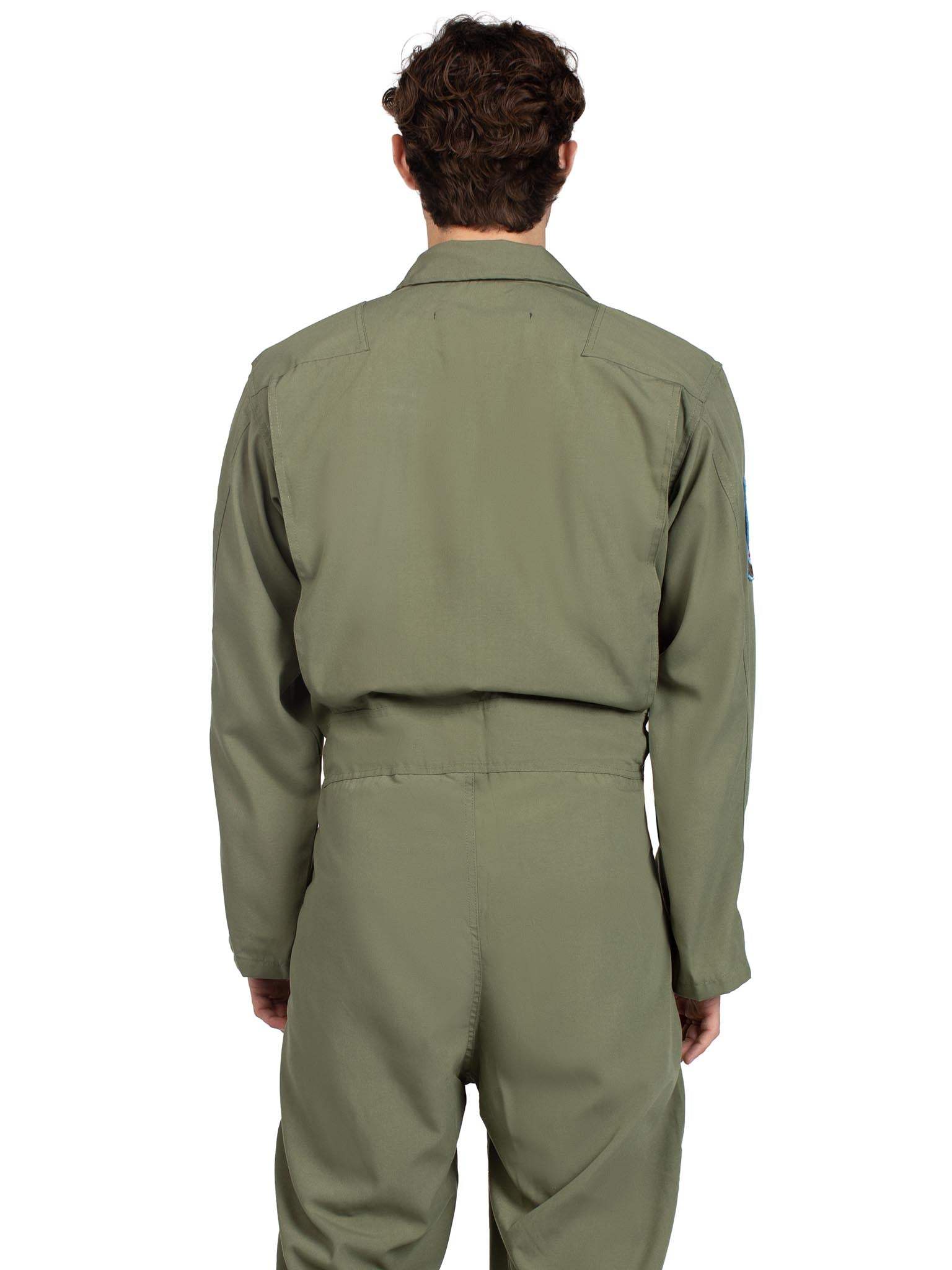 Men's Top Gun Costume Flight Suit