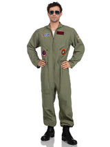 Men's Top Gun Costume Flight Suit - Leg Avenue - Flyclothing LLC