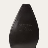 Stetson & The Great. The Basket Weave Cowboy Boot Black - Stetson - Flyclothing LLC