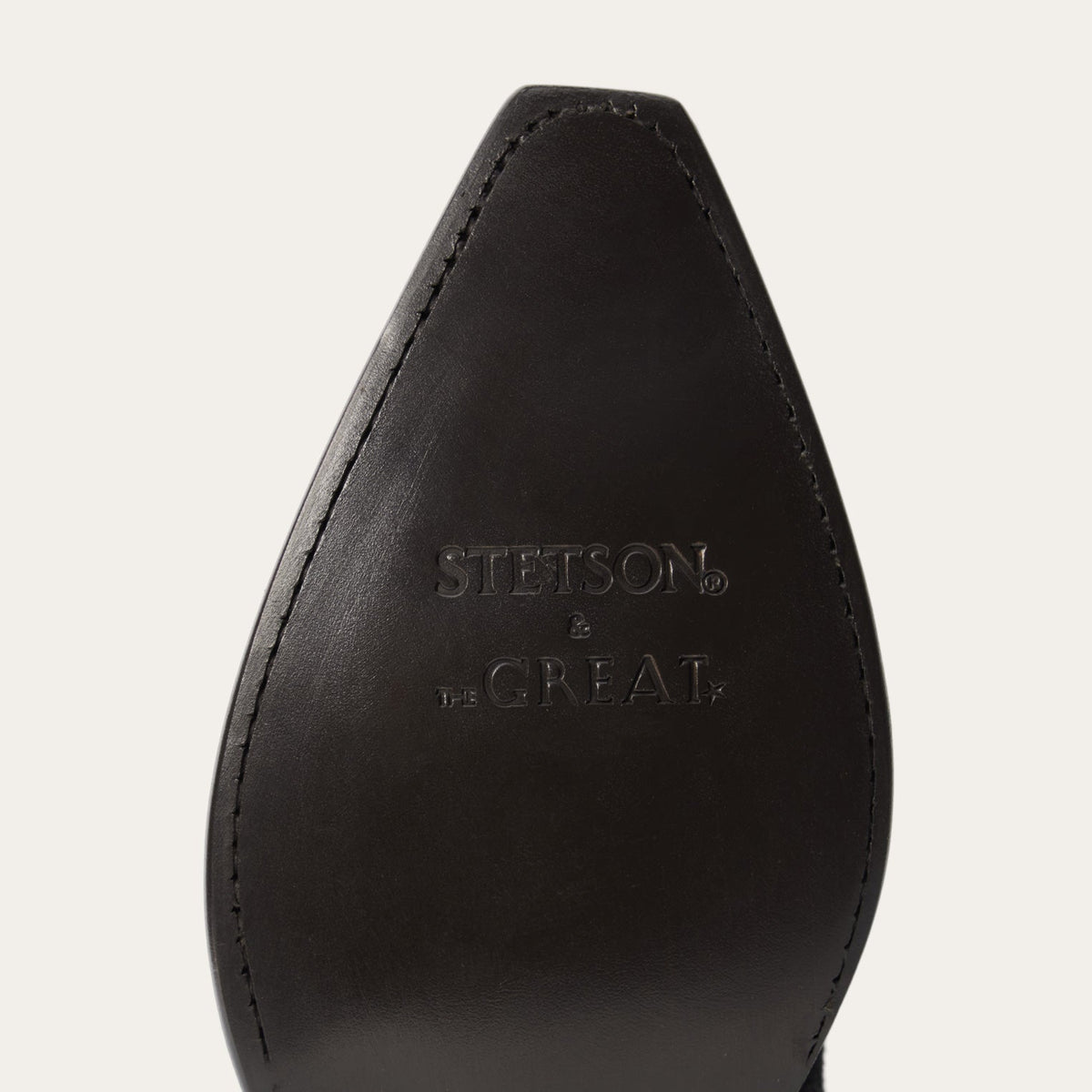 Stetson & The Great. The Basket Weave Cowboy Boot Black - Stetson - Flyclothing LLC