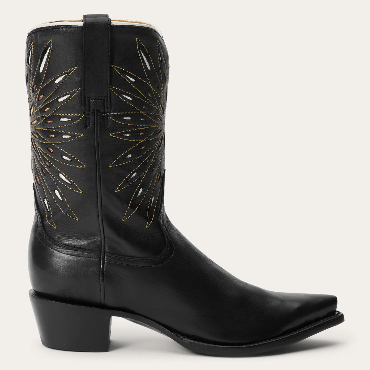 Stetson & The Great. The Southwest Cowboy Boot Black - Stetson - Flyclothing LLC