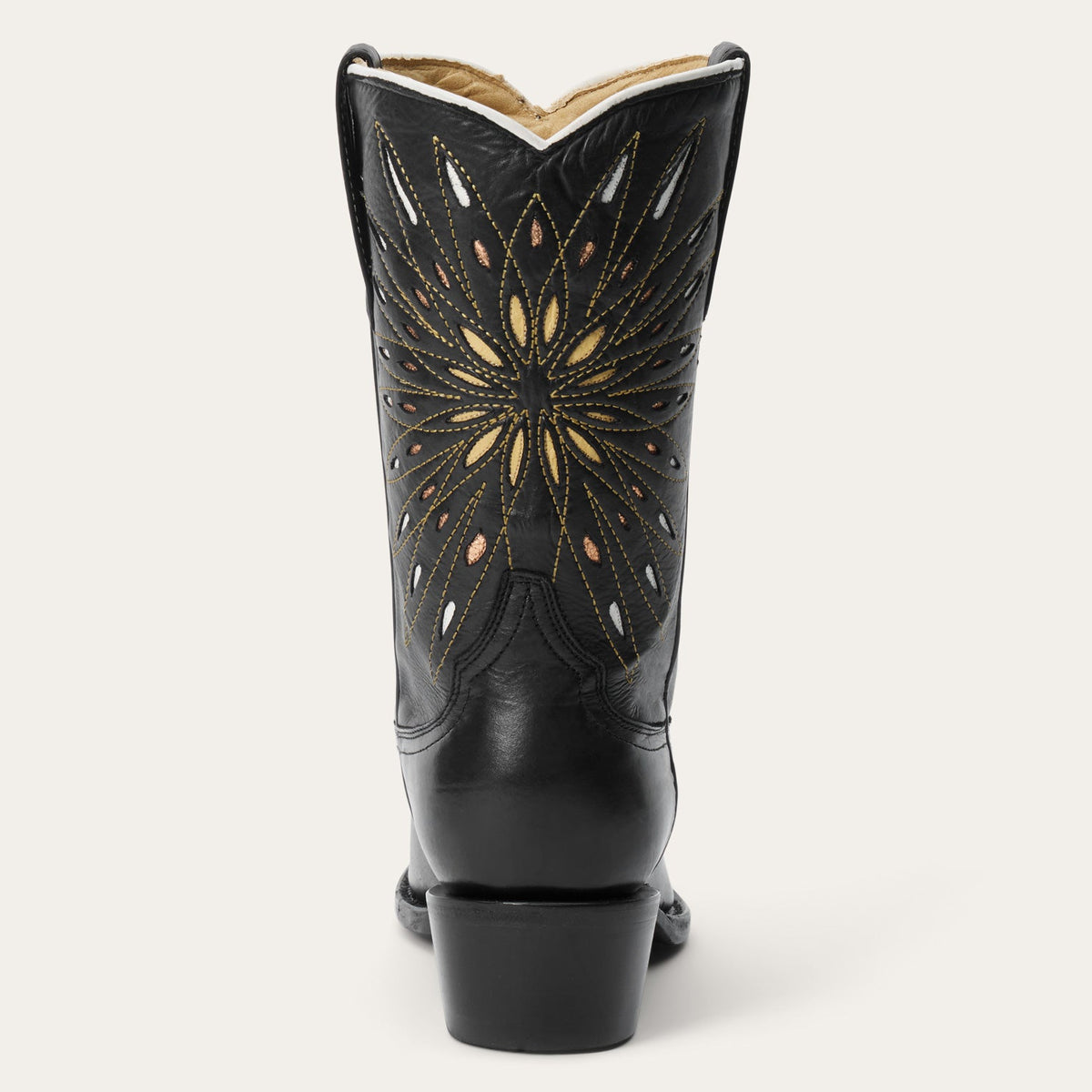 Stetson & The Great. The Southwest Cowboy Boot Black - Stetson - Flyclothing LLC