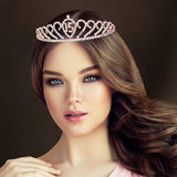 Sweet 15 Rhinestone Princess Tiara - Madeline Love - Flyclothing LLC