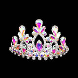 Marquise Teardrop Stone Cluster Embellished Princess Mini Tiara - Madeline Love - Flyclothing LLC