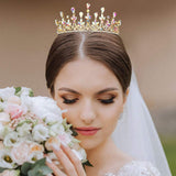 Teardrop Marquise Stone Cluster Embellished Princess Tiara - Madeline Love - Flyclothing LLC