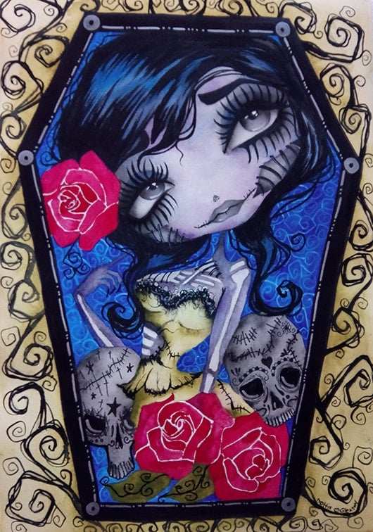 Black Market Art Company The Bride #2 Print - Black Market Art Company - Flyclothing LLC