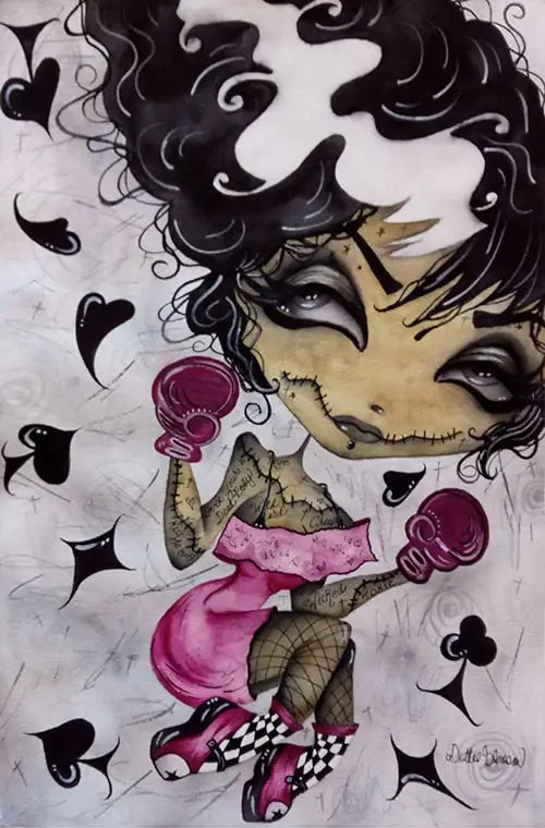 Black Market Art Company The Bride #1 Print - Black Market Art Company - Flyclothing LLC