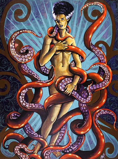 Black Market Art Company The Birth of the Bride Print