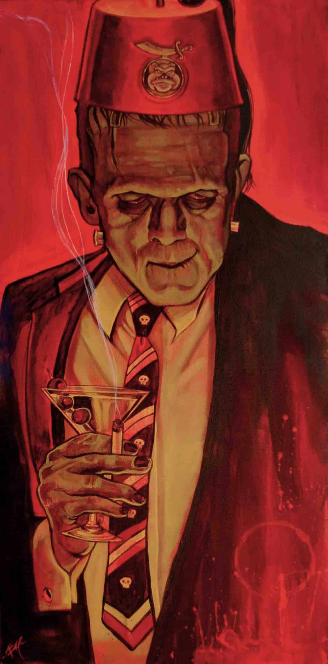 Black Market Art Company The Order Of The Bulldog & Skate Deck Print - Black Market Art Company - Flyclothing LLC