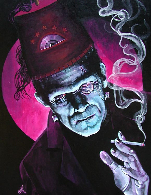 Black Market Art Company The Oracle Print